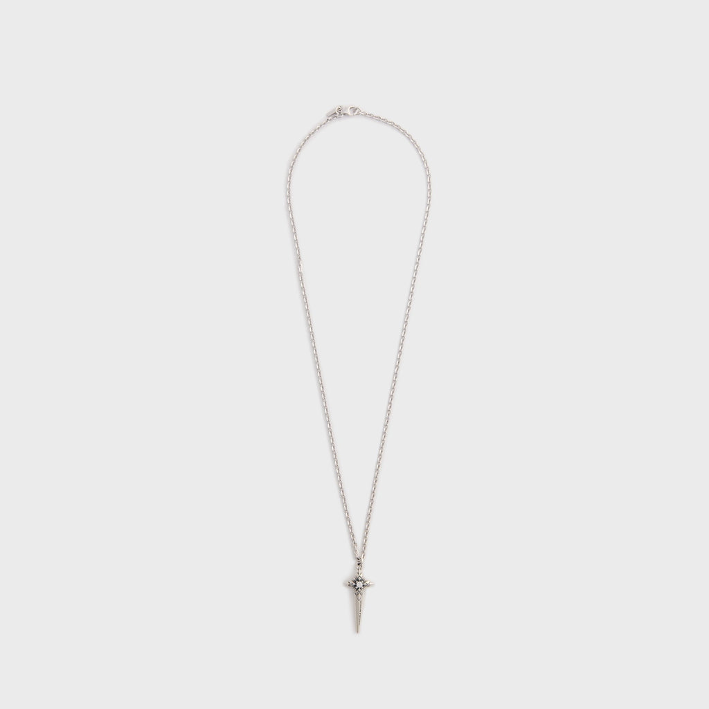 Emanuele Bicocchi Star Wind Dagger Necklace - Silver