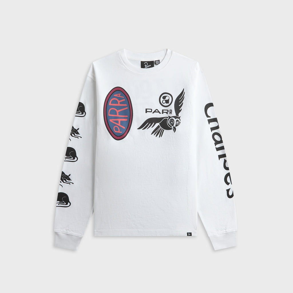 by Parra Team Changes Long Sleeve Tee - White