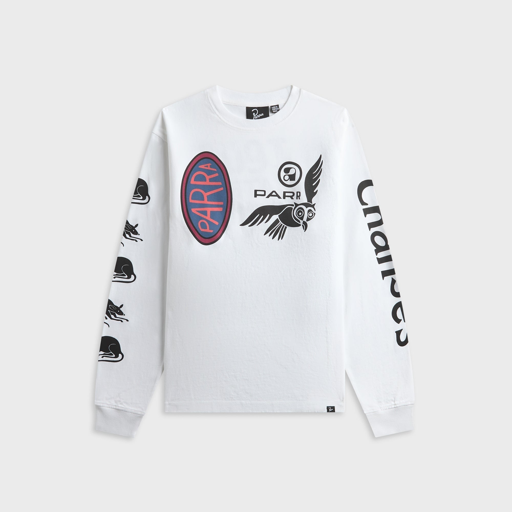 by Parra Team Changes Long Sleeve Tee - White