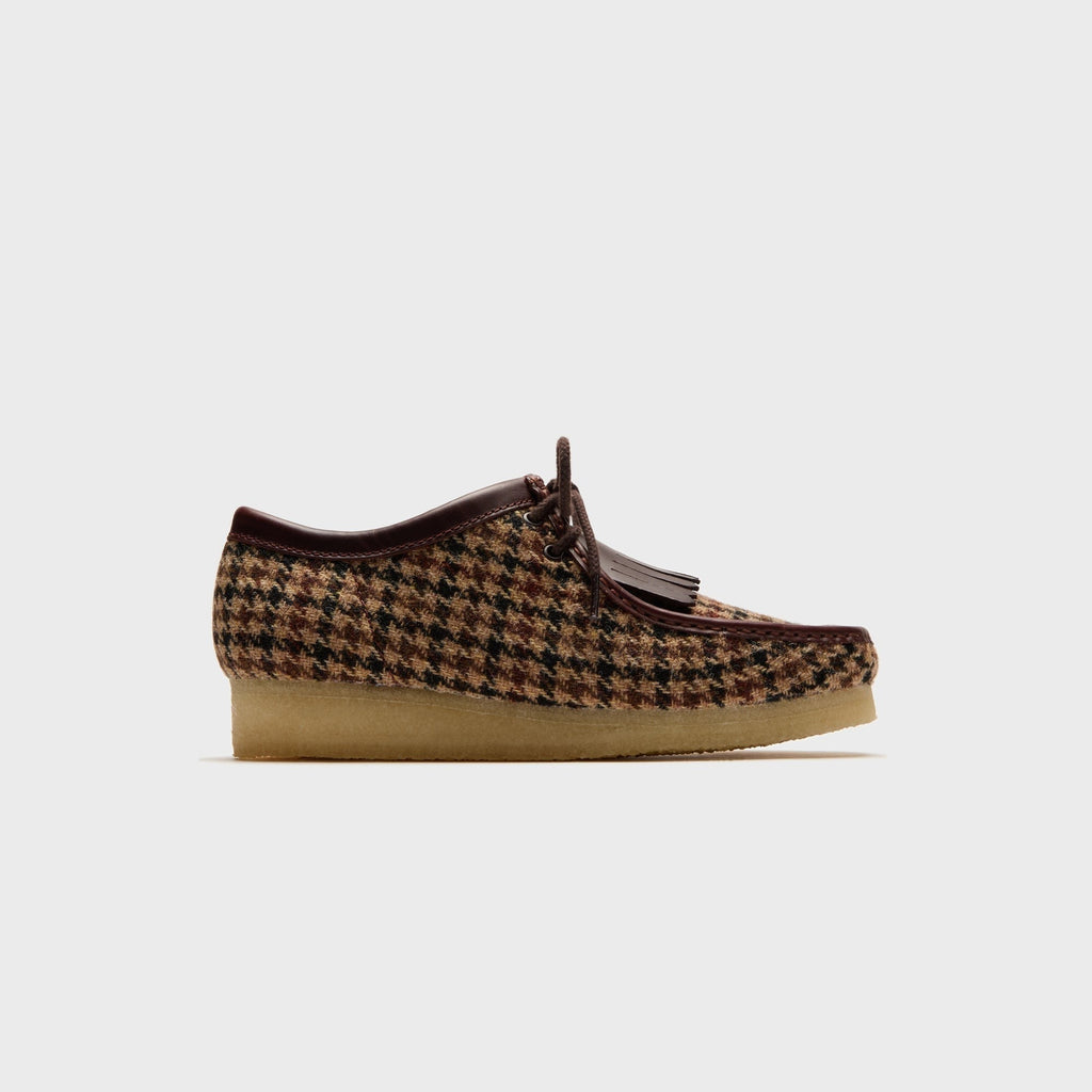 Clarks Wallabee - Brown Tweed Combination