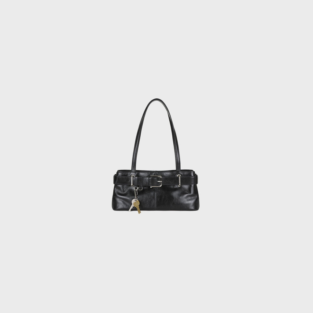 Osoi Shoulder Brocle Mini Bag - Black