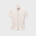 Alexander Wang Rashguard Top With Mock Neck - Ivory
