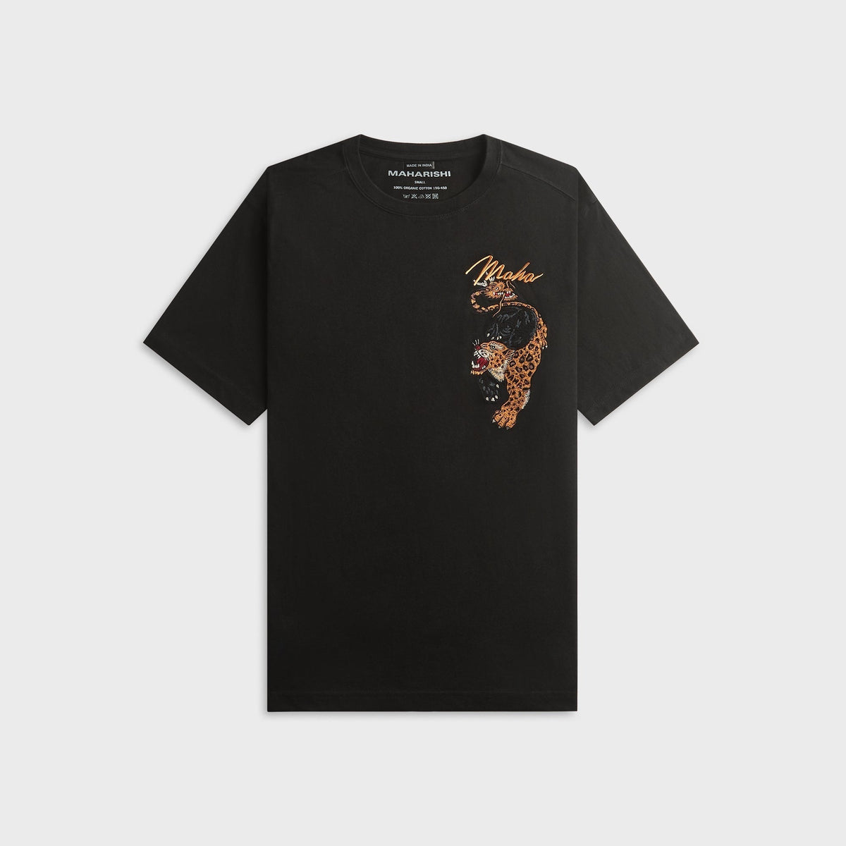 Maharishi 7350 Chimera Panther Tour Short Sleeve Tee - Black