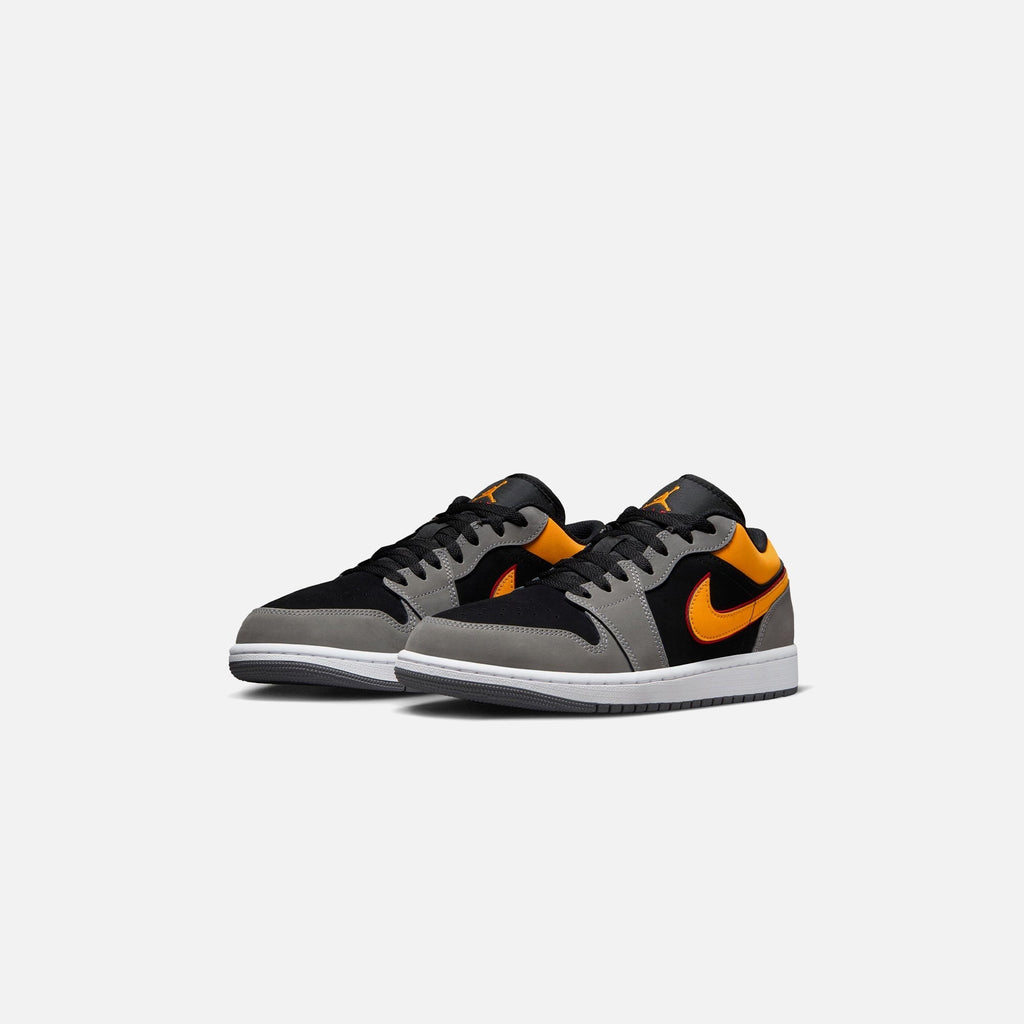 Nike Air Jordan 1 Low - Black / Vivid Orange / Light Graphite