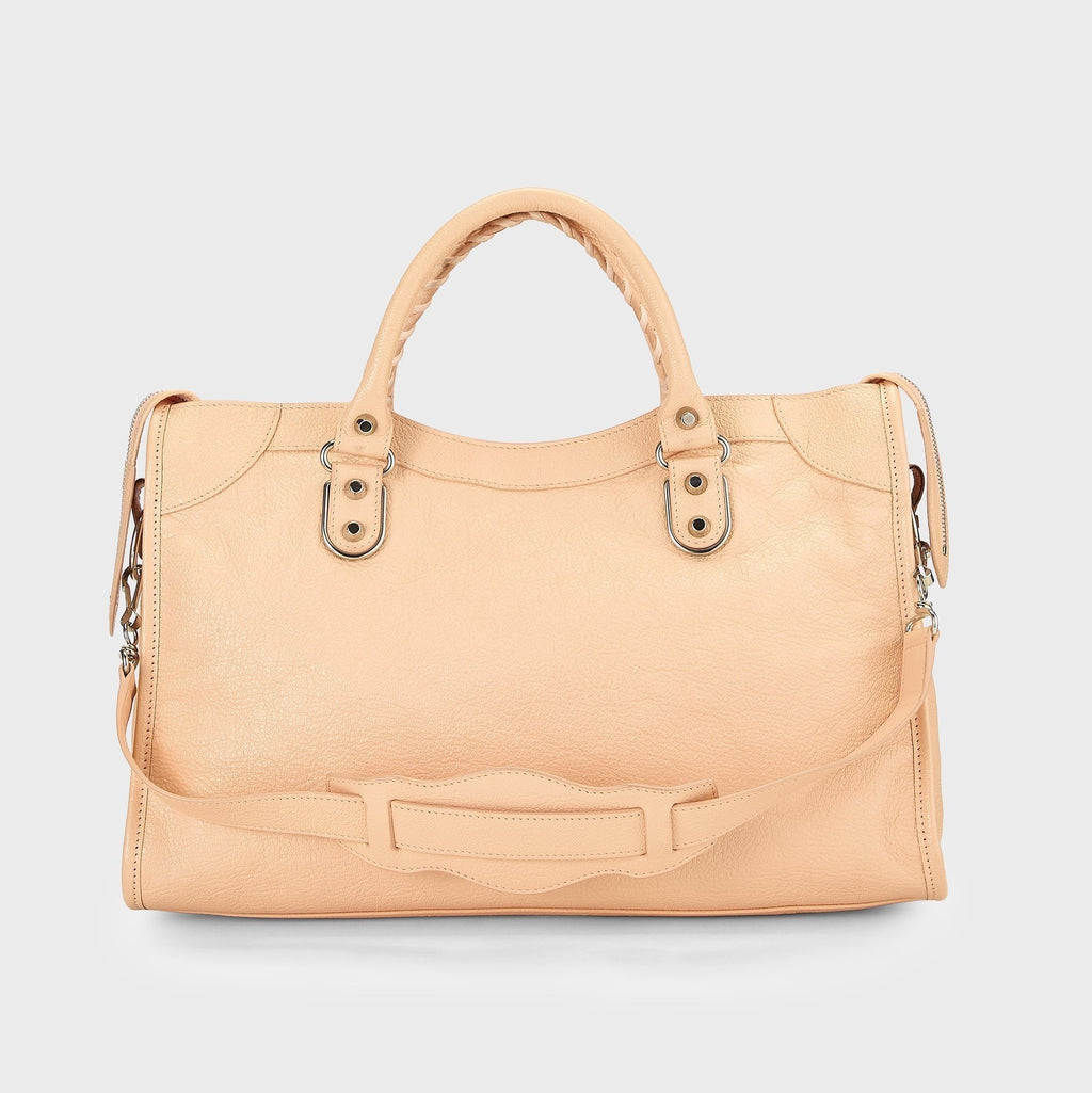 WGACA Balenciaga Agneau Classic Metallic Edge Mini City Bag - Pink