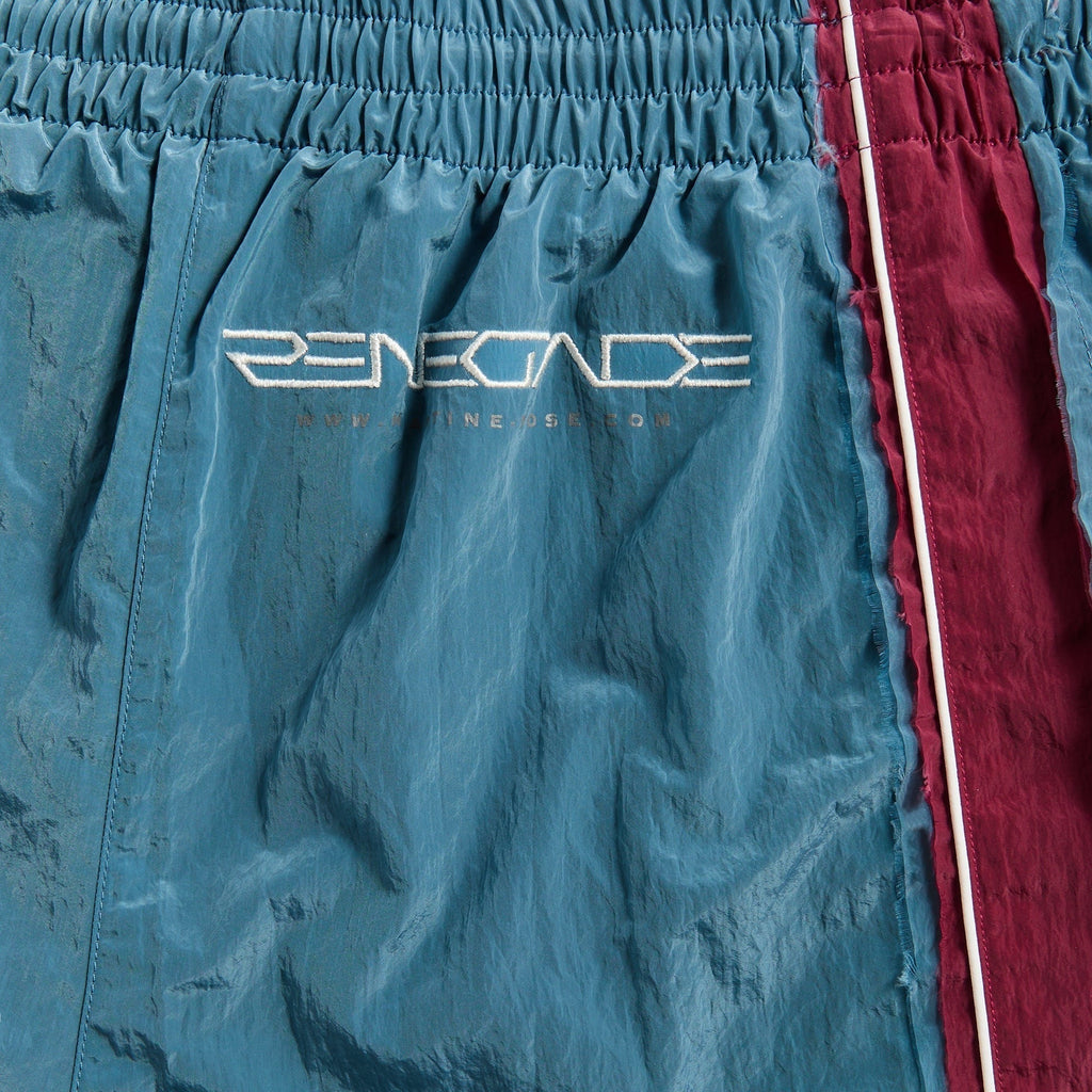 Martine Rose Panelled Track Pant - Blue Teal