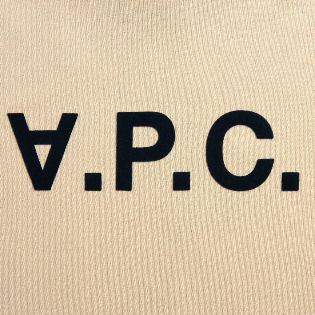 A.P.C. Standard Grand VPC Tee - Mastic / Bleu