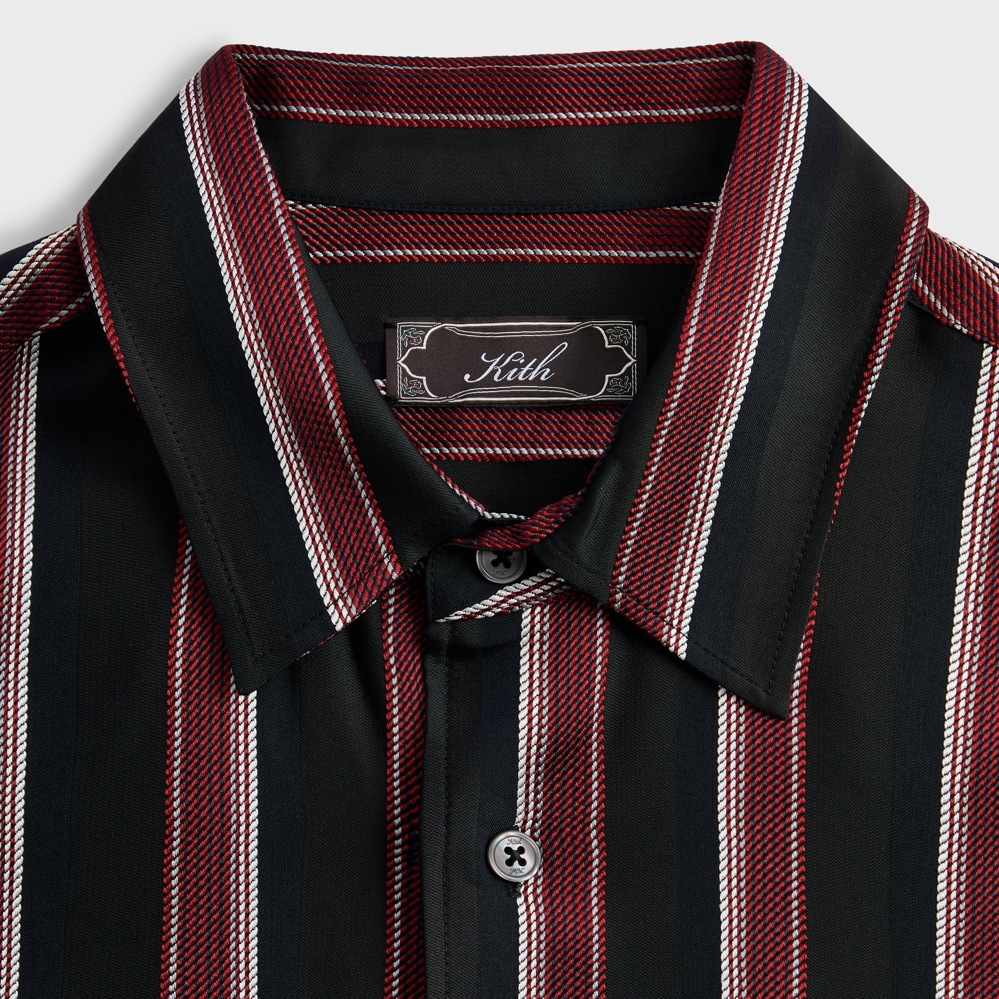 Kith Striped Jacquard Thompson Shirt - Nocturnal
