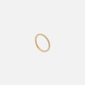 Yvonne Leon Alliance Mini Twist Ring - Gold / White