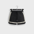 &Kin Cupro Linen Dylan Short - Black
