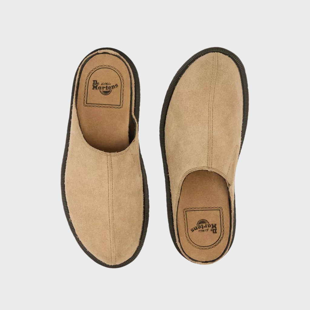 Dr. Martens Suede San Mule - Savanna Brown