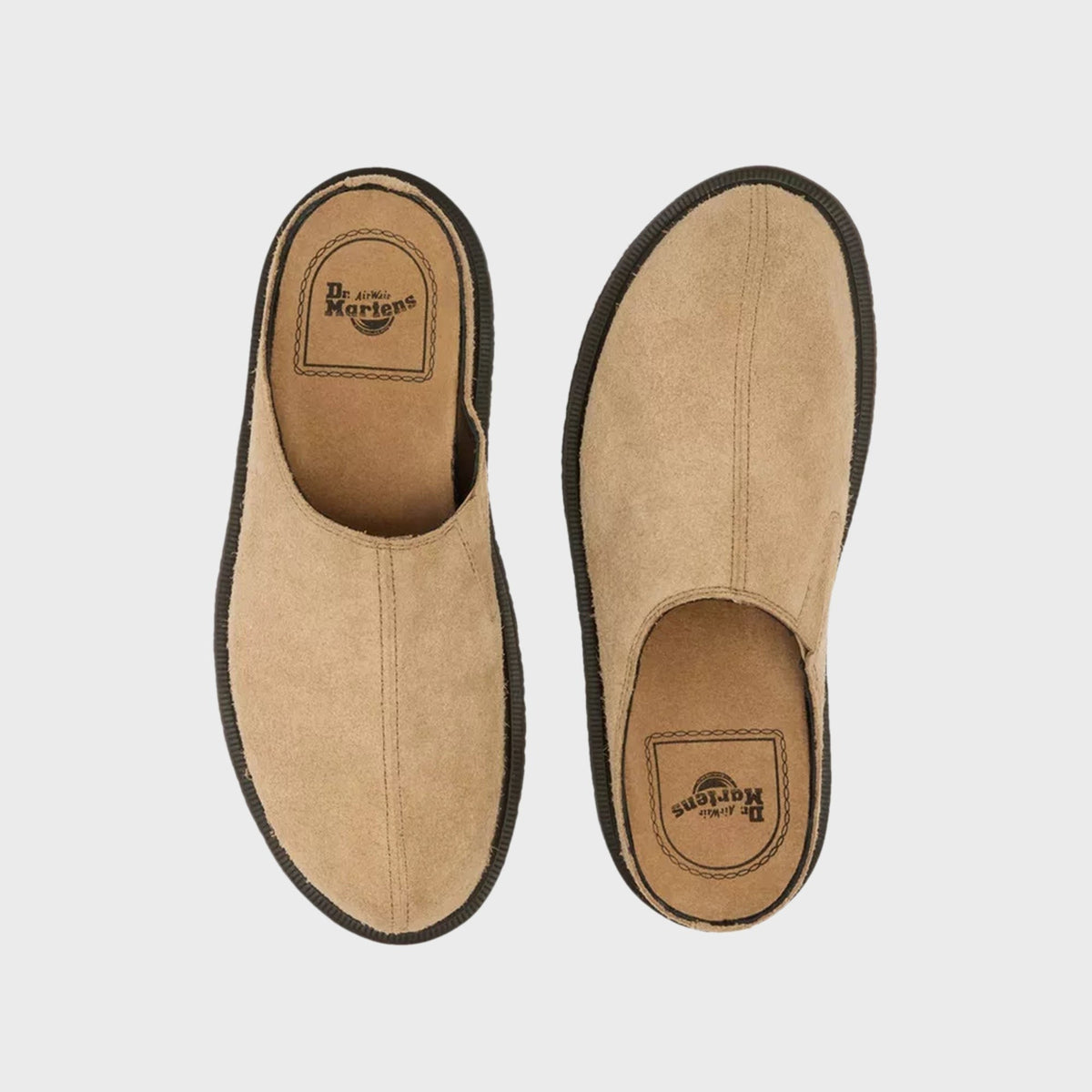 Dr. Martens Suede San Mule - Savanna Brown