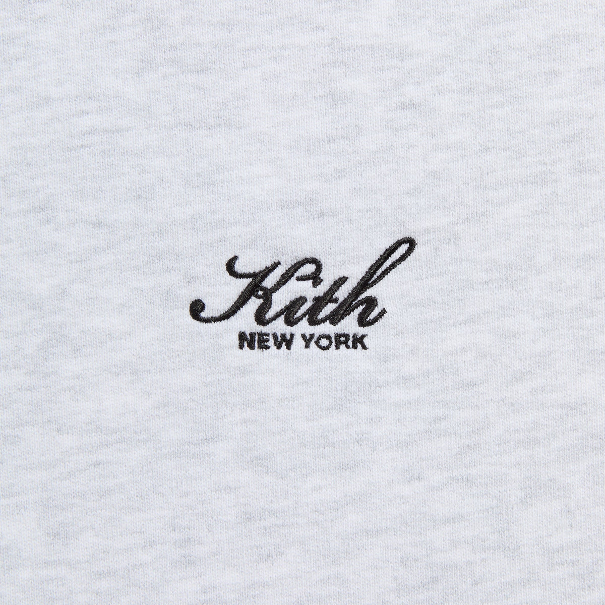 Kith Nelson Crewneck - Light Heather Grey