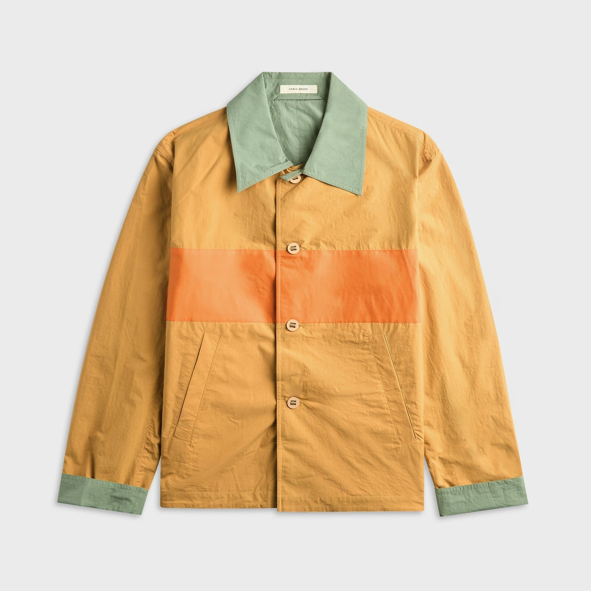 Craig Green Reversible Worker Jacket - Yellow / Blue