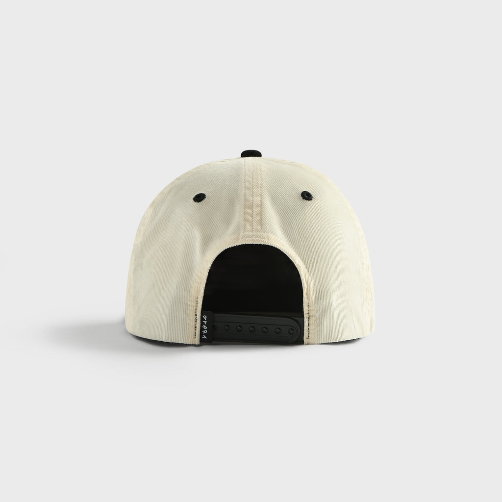 by Parra Error Logo 6 Panel Cap - Off White