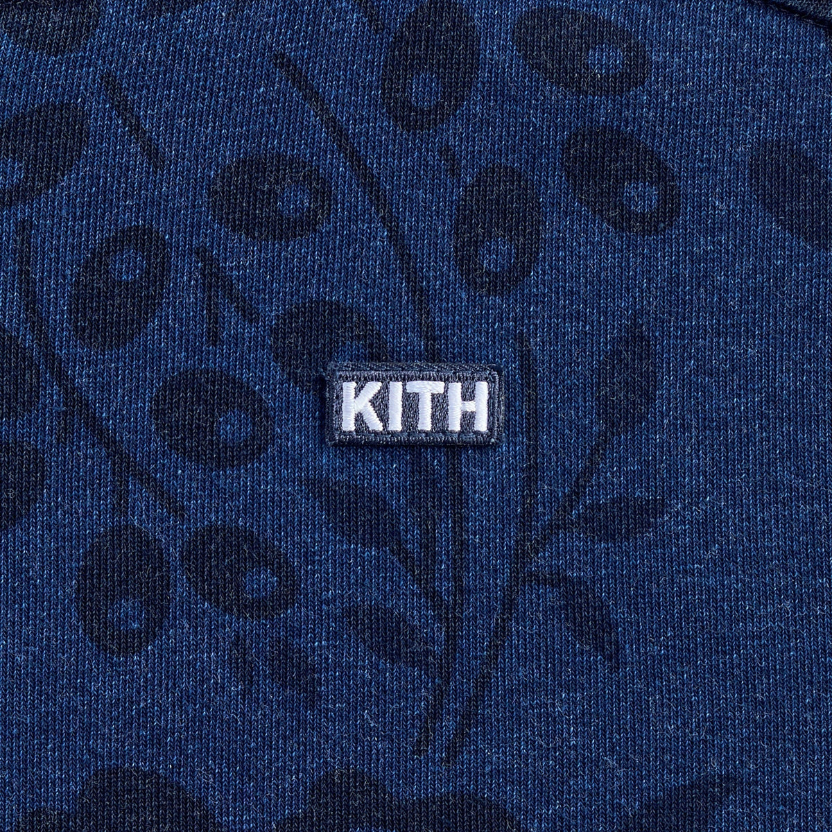 Kith Kids Full Zip Hoodie - Dark Indigo
