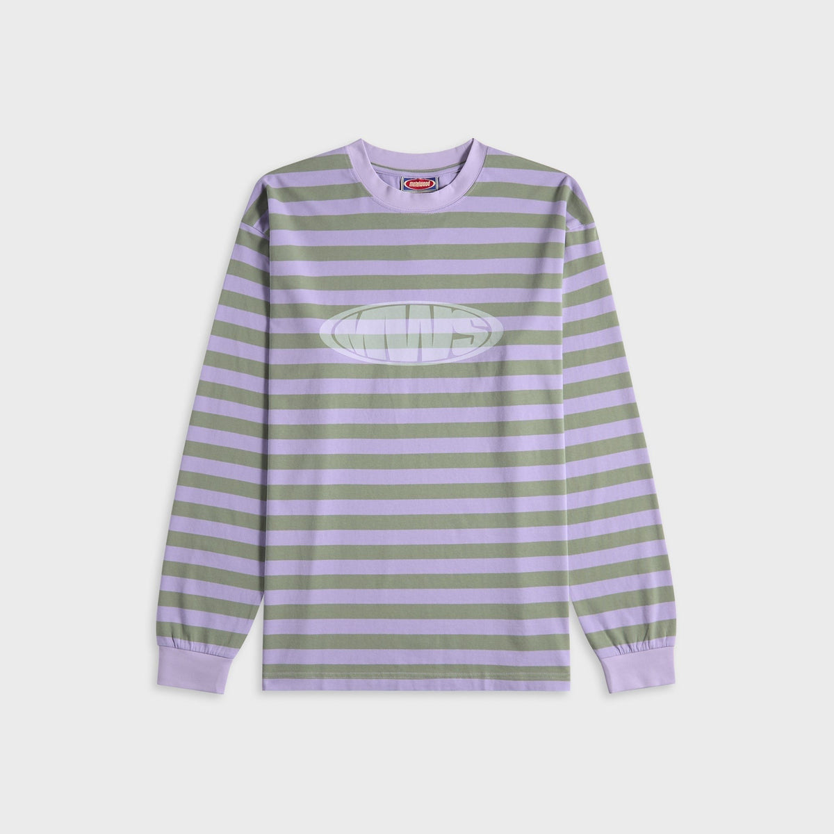Metalwood Bulge Logo Long Sleeve Tee - Pink / Green