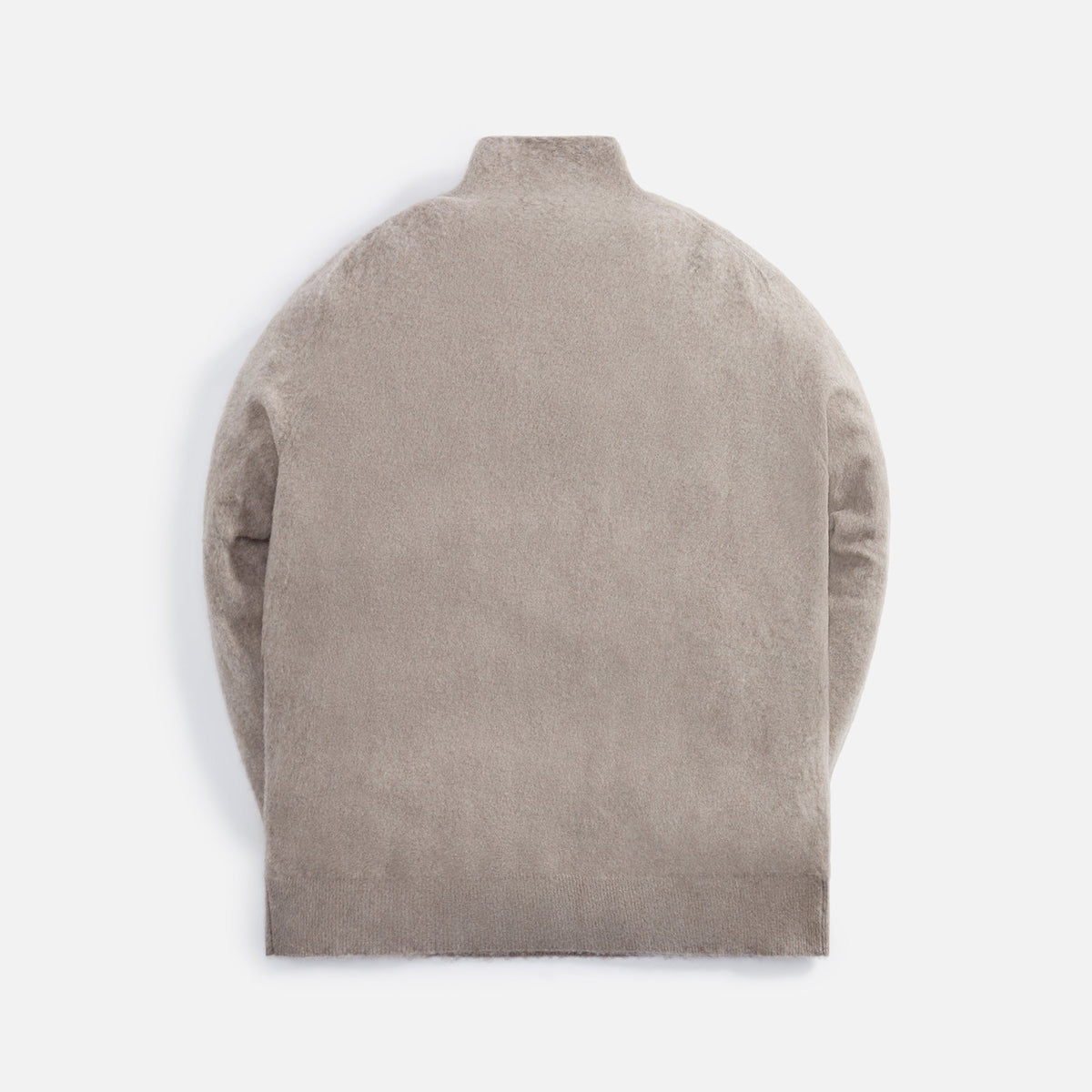 Massimo Alba Liam Cashmere Half Zipped Sweater - Grey