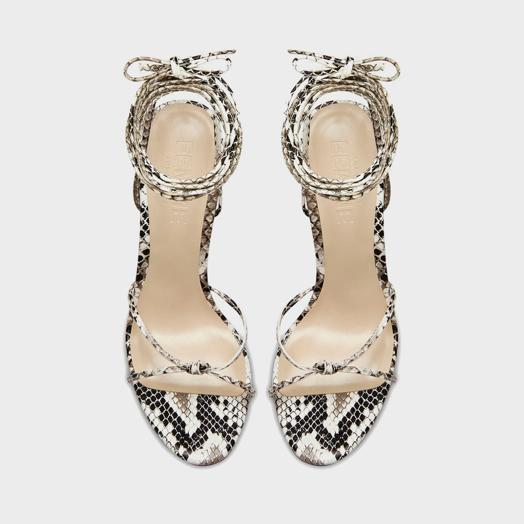 Femme LA Athens Lace Up - Python