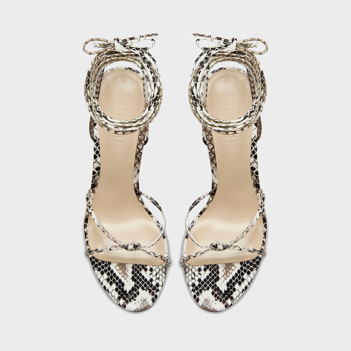 Femme LA Athens Lace Up - Python