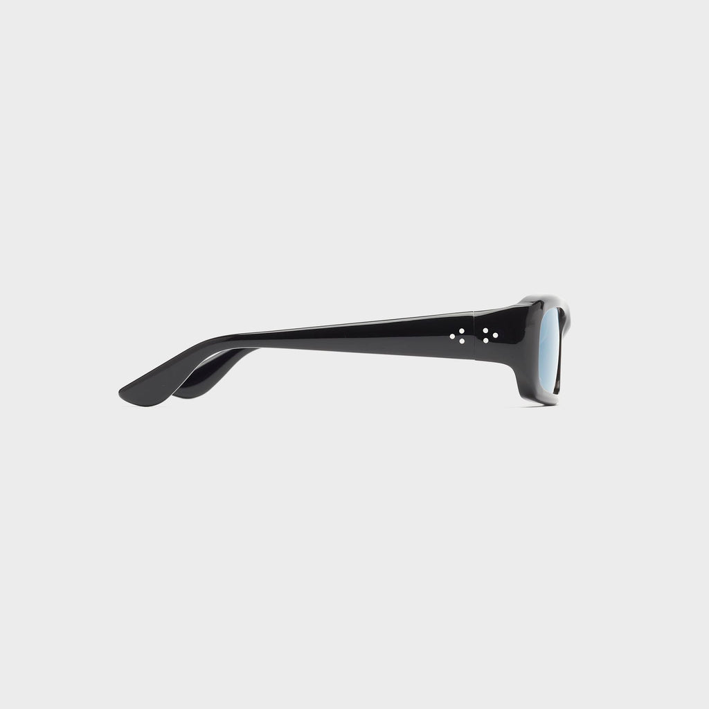 Port Tanger Mektoub Sunglasses - Black / Rif Blue