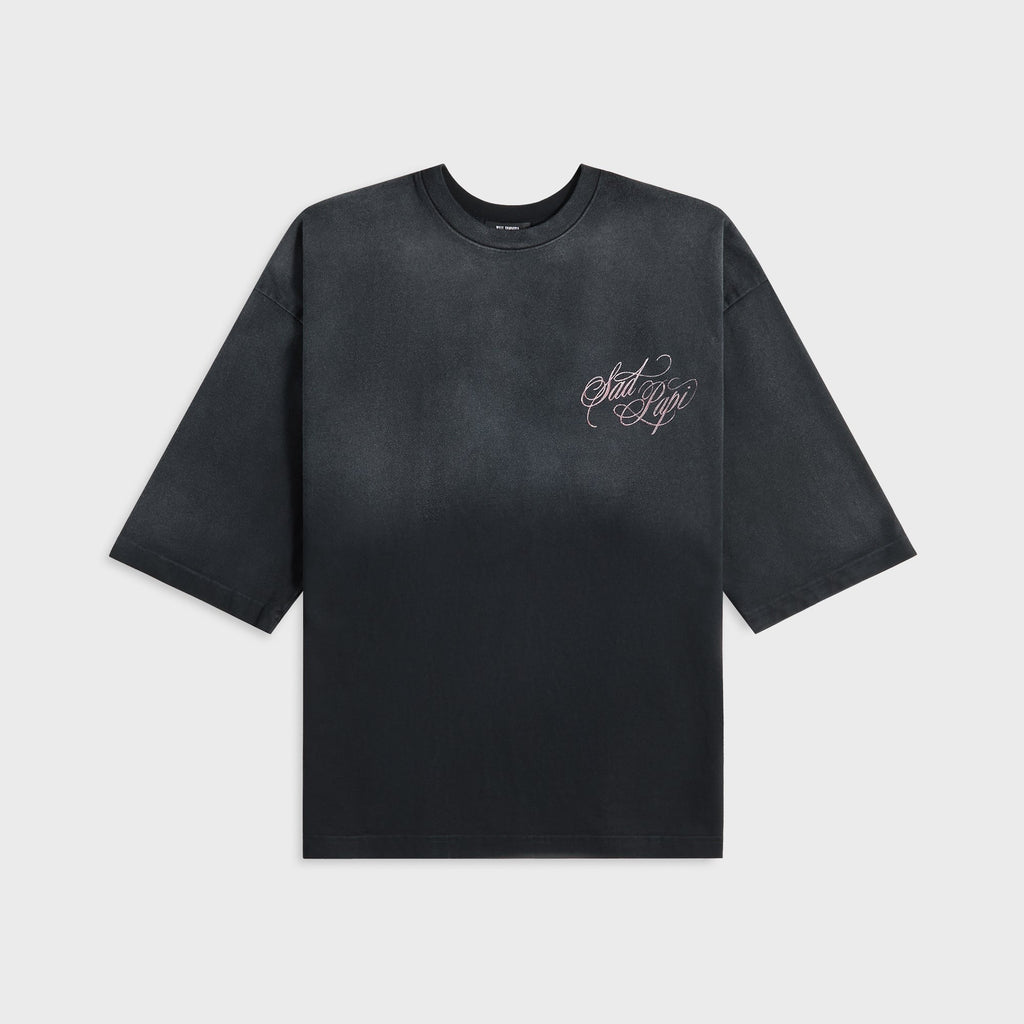 Willy Chavarria Sad Papi Buffalo Tee - Black