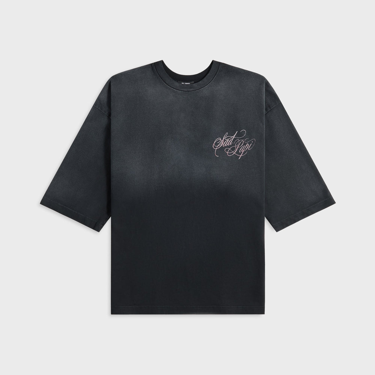 Willy Chavarria Sad Papi Buffalo Tee - Black