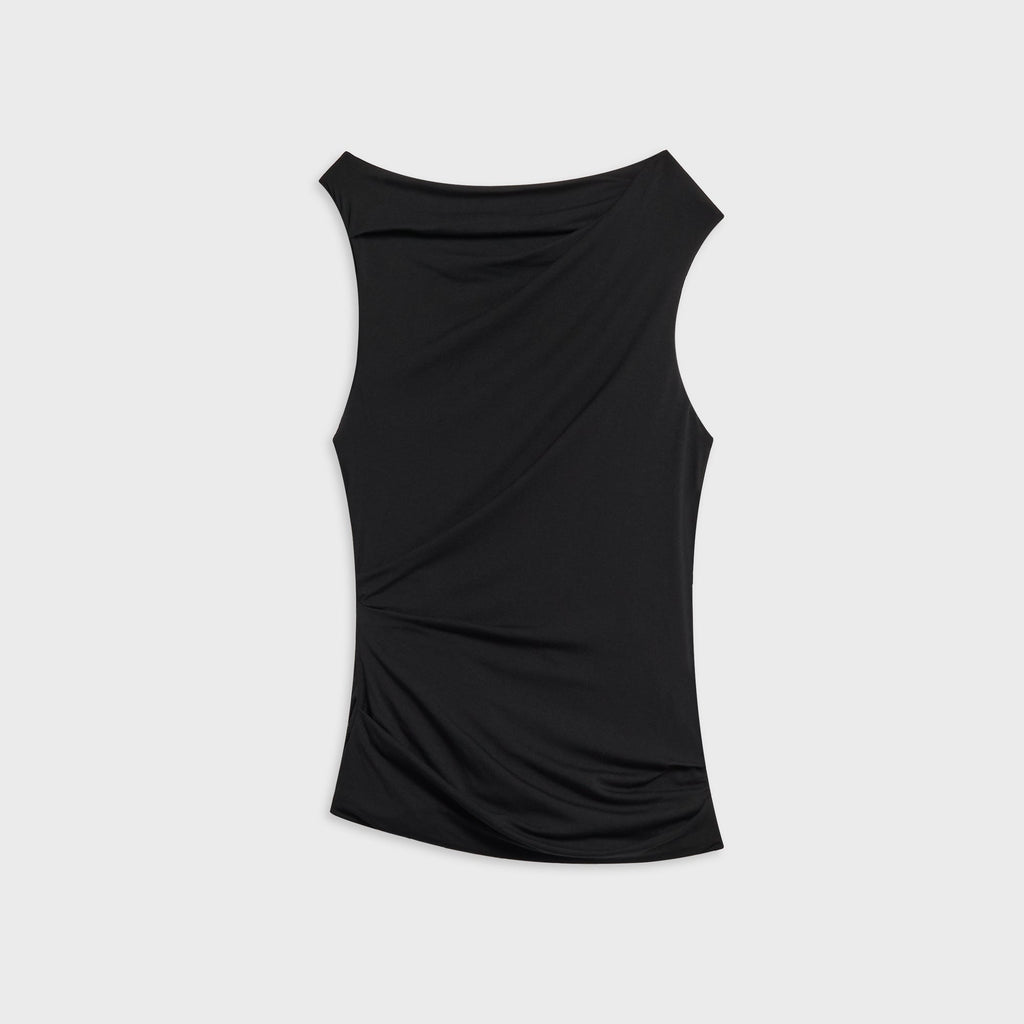 Entire Studios Drape Top - Black