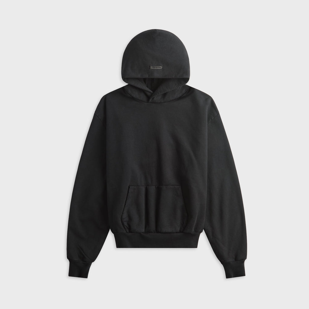 Fear of God Sunfaded Classic Half Raglan Hoodie - Black