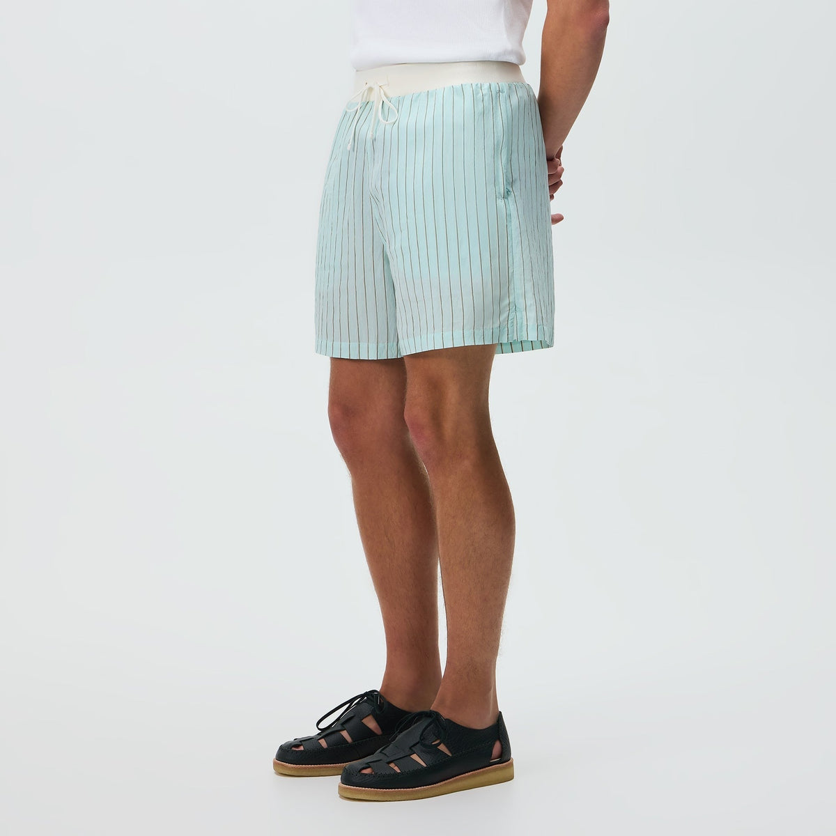 Kith Striped Poplin Active Short - Breezeway