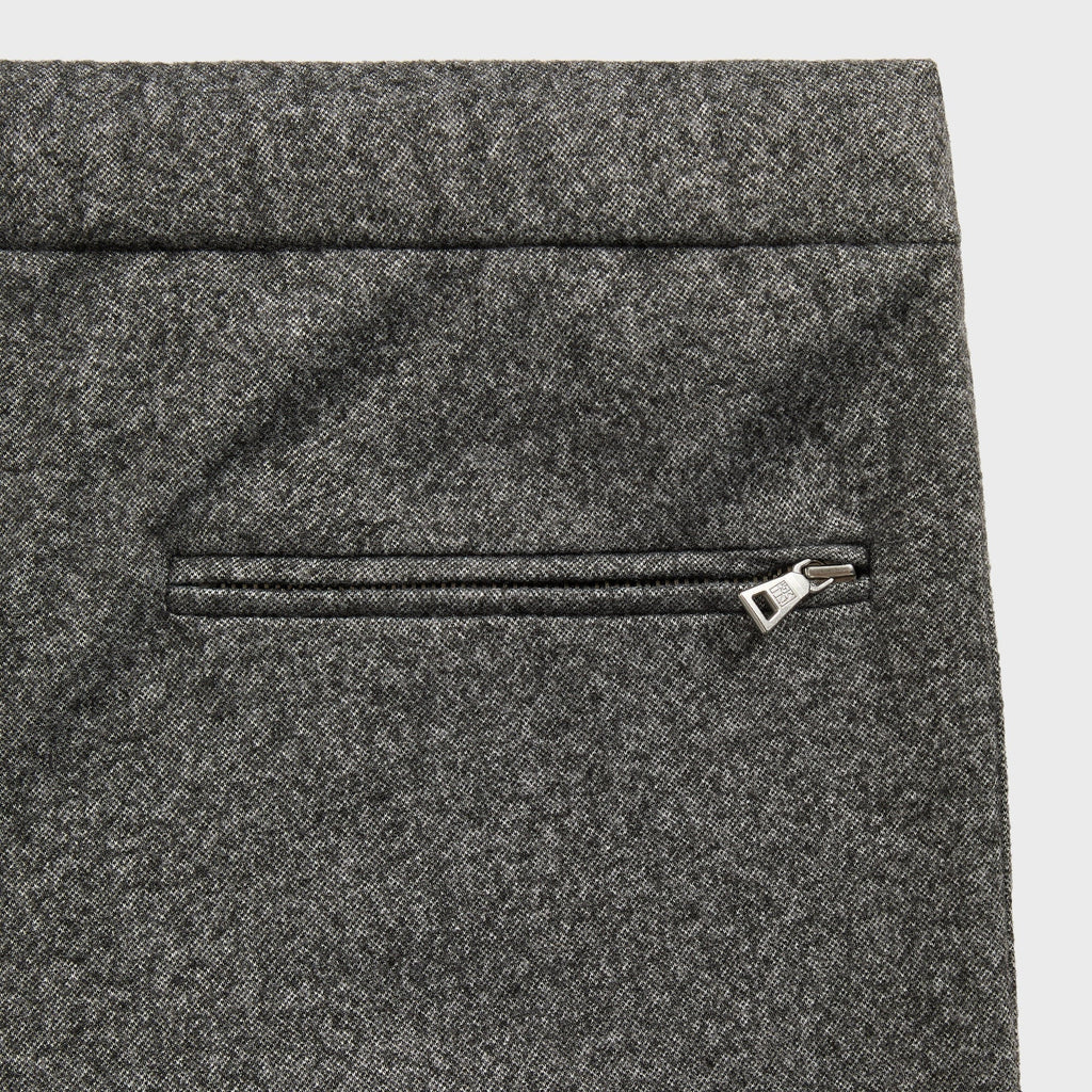 &Kin Flannel Jersey Matthias Track Pant - Charcoal Heather