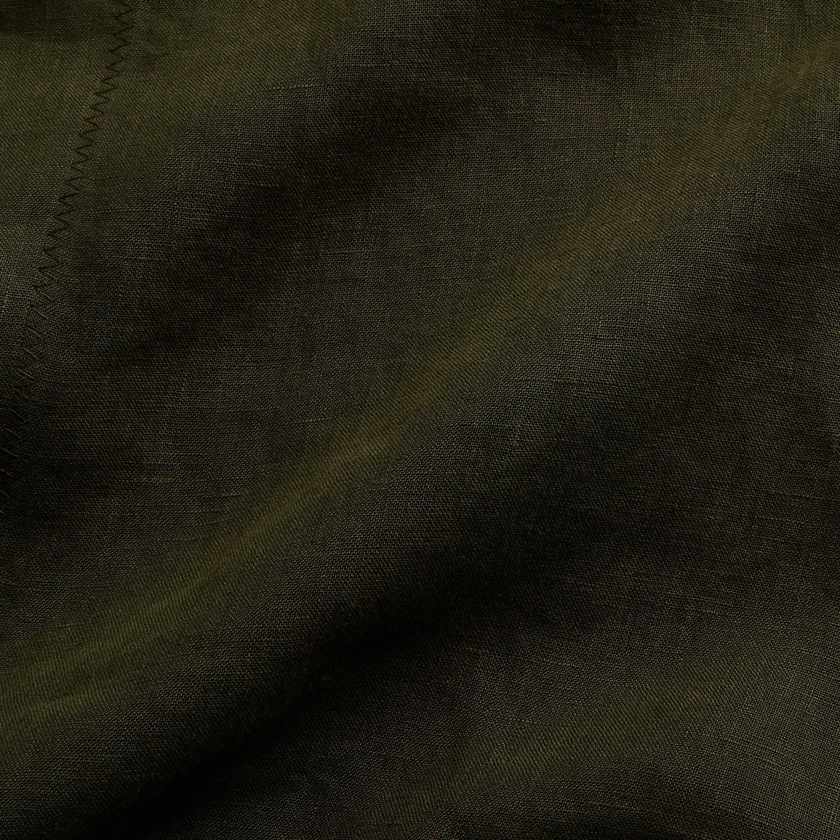 Orlebar Brown Maitan Lino Relaxed Fit Linen Shirt - Bayleaf Green