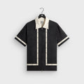 &Kin Cupro Linen Amir Shirt - Black