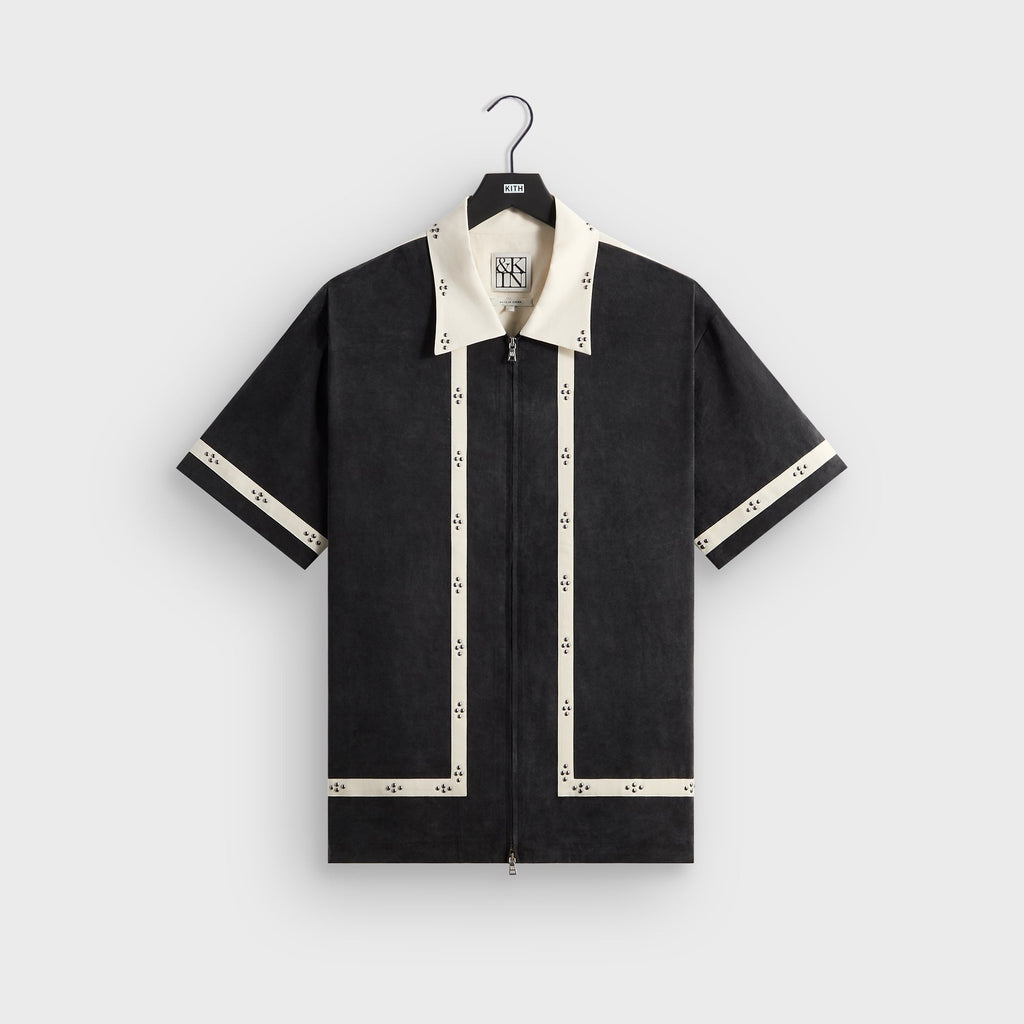 &Kin Cupro Linen Amir Shirt - Black