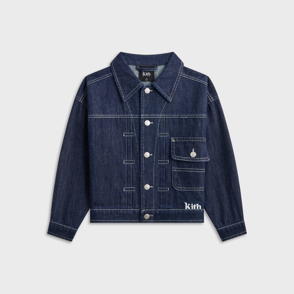 Kith Kids Alonzo II Denim Jacket - Dark Indigo