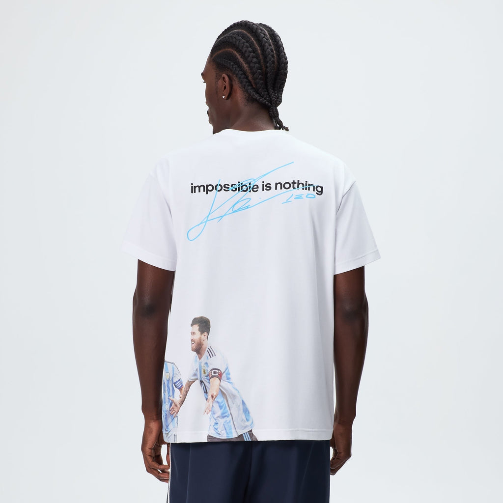 Kith & Messi for adidas Football World Cup Graphic Tee - White