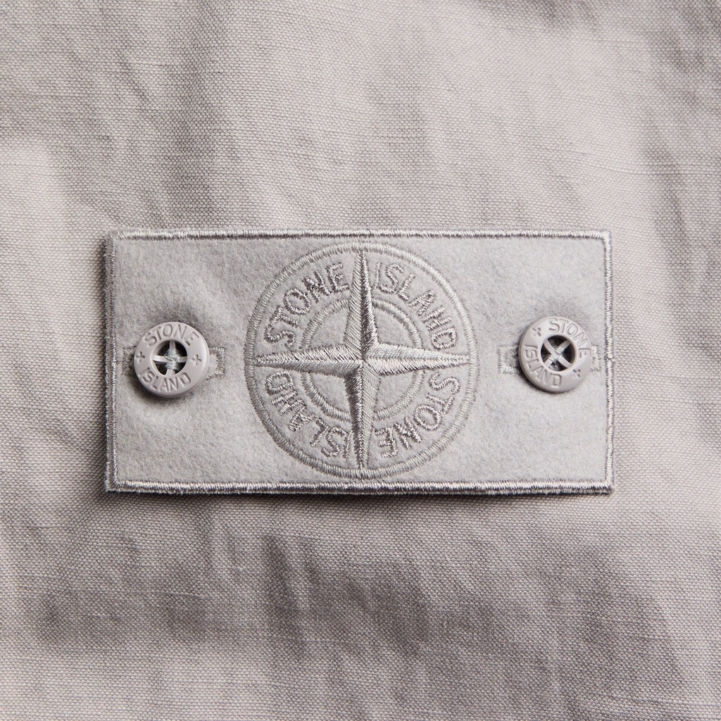 Stone Island Ghost Cotton Linen Overshirt - Dust