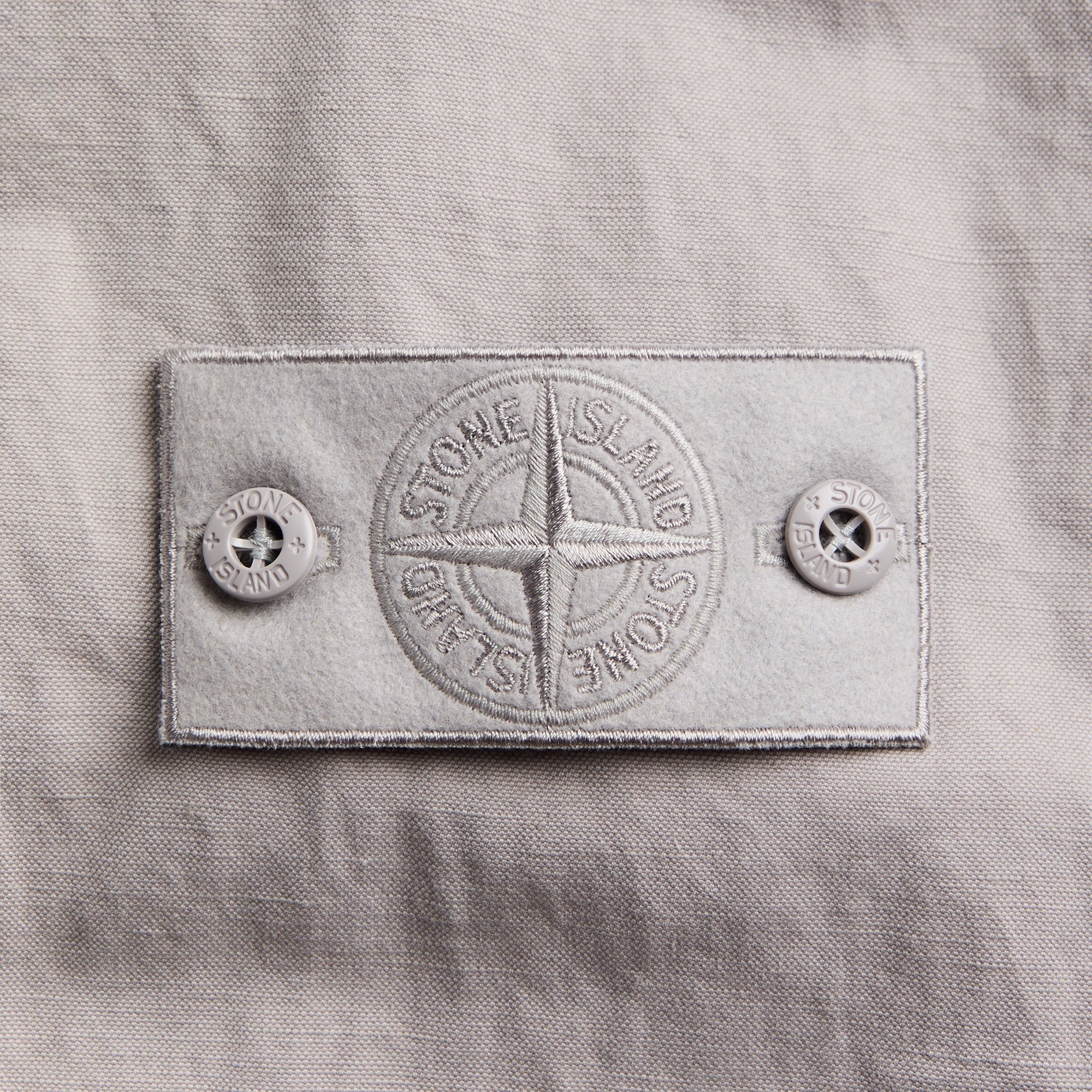 Stone Island Ghost Cotton Linen Overshirt - Dust