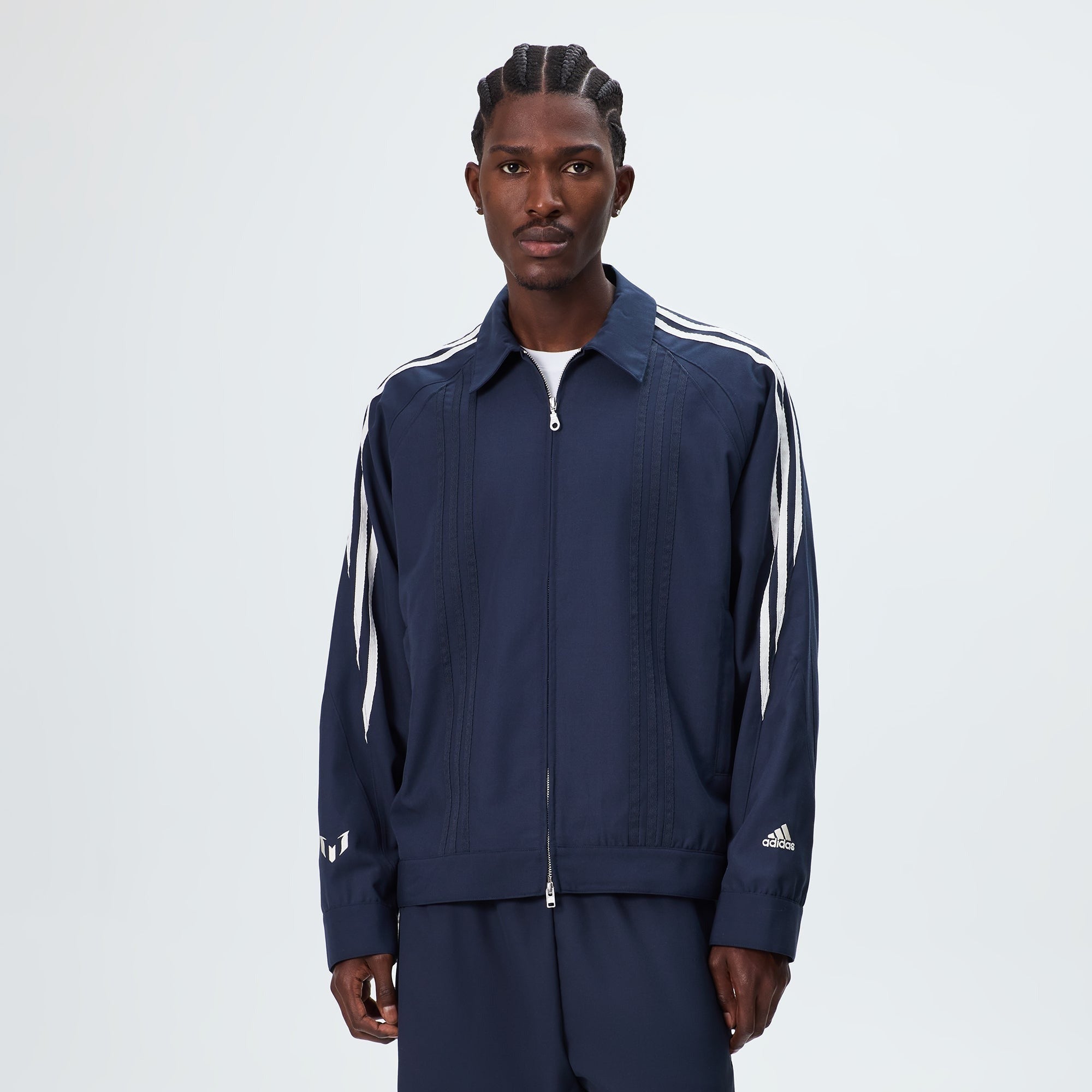 Kith & Messi for adidas Football Wool Track Jacket - Night Navy