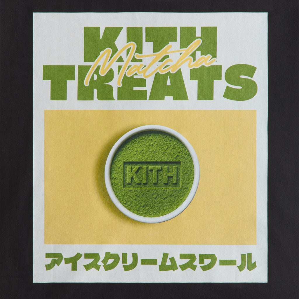 Kith Treats Matcha Poster Tee - Black