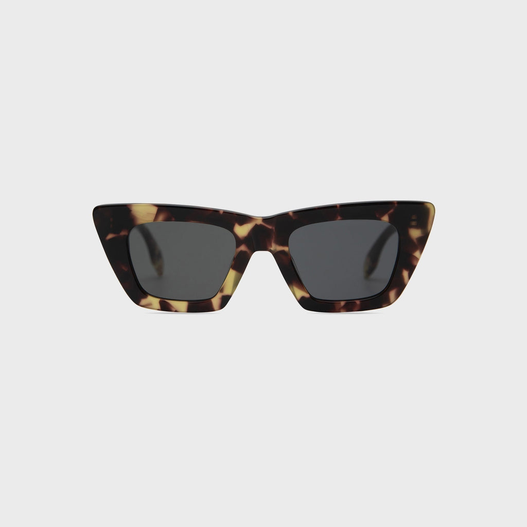 Elisa Johnson Lori Sunglasses - Leopard Tortoise