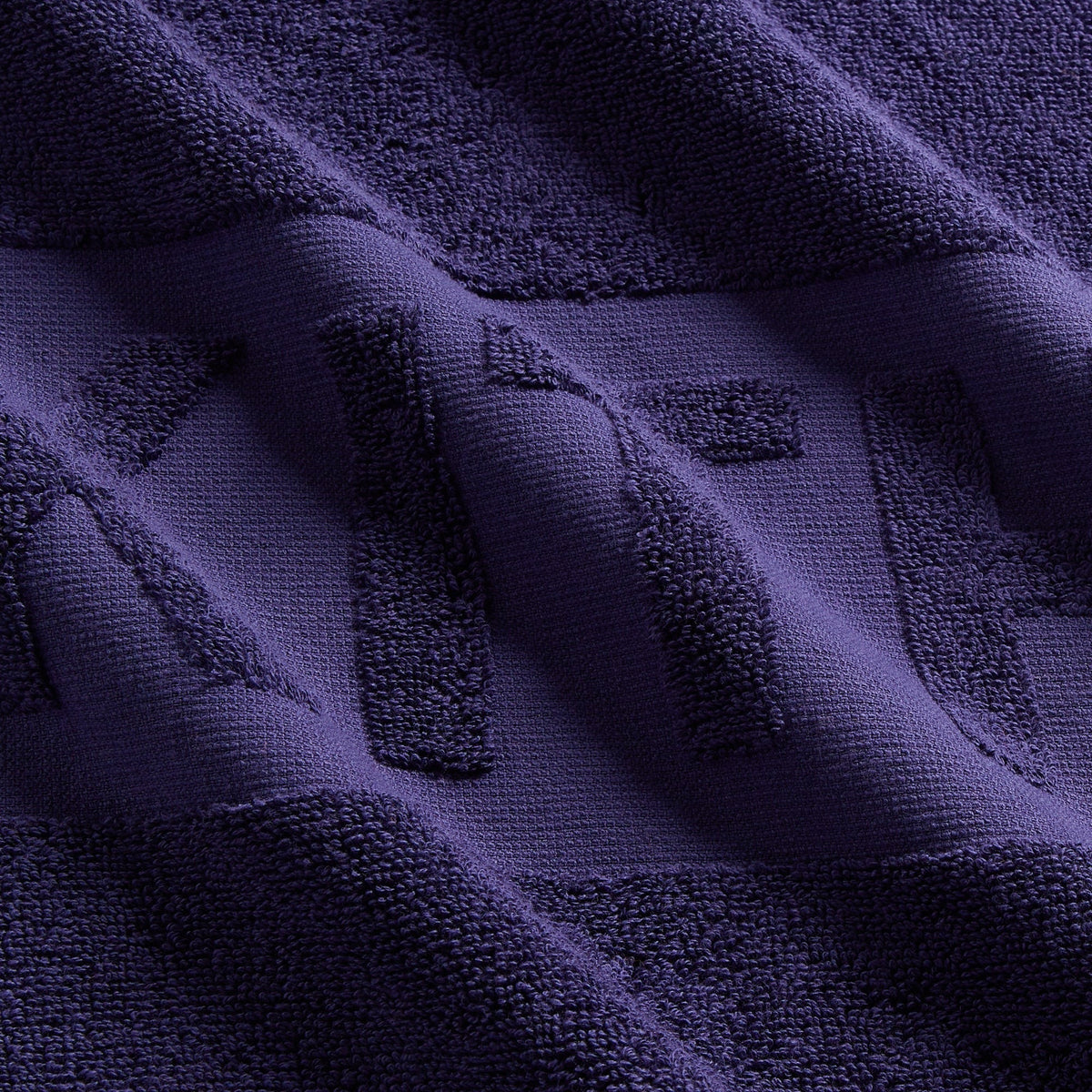 Kith for BMW Jacquard Towel - Techno Violet
