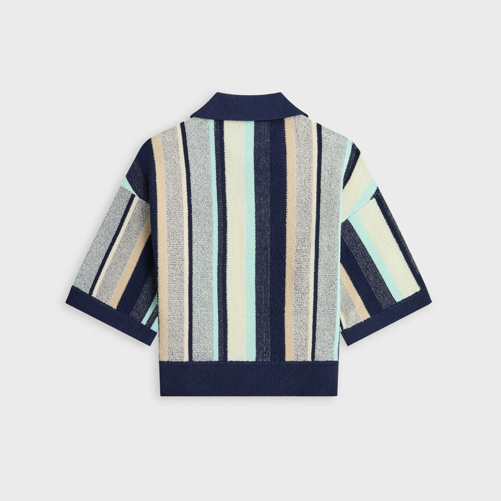 Kith Kids Striped Nelson Short Sleeve - Mykonos