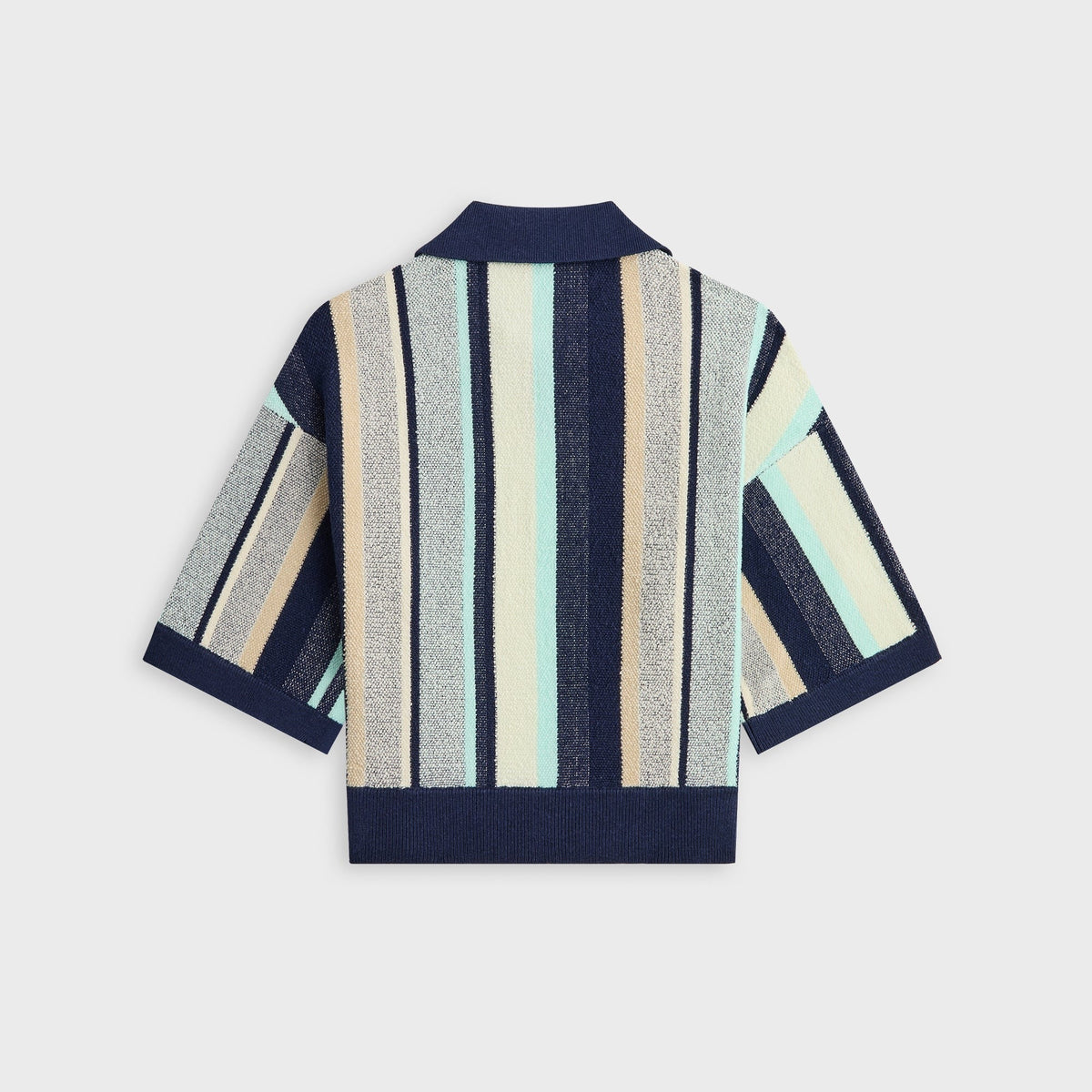 Kith Kids Striped Nelson Short Sleeve - Mykonos