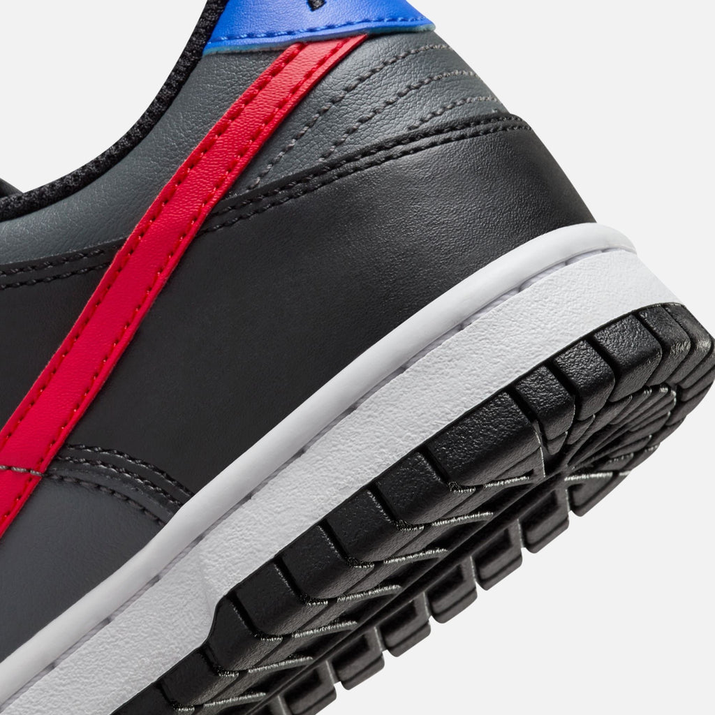 Nike GS Dunk Low - Black / University Red / White / Racer Blue