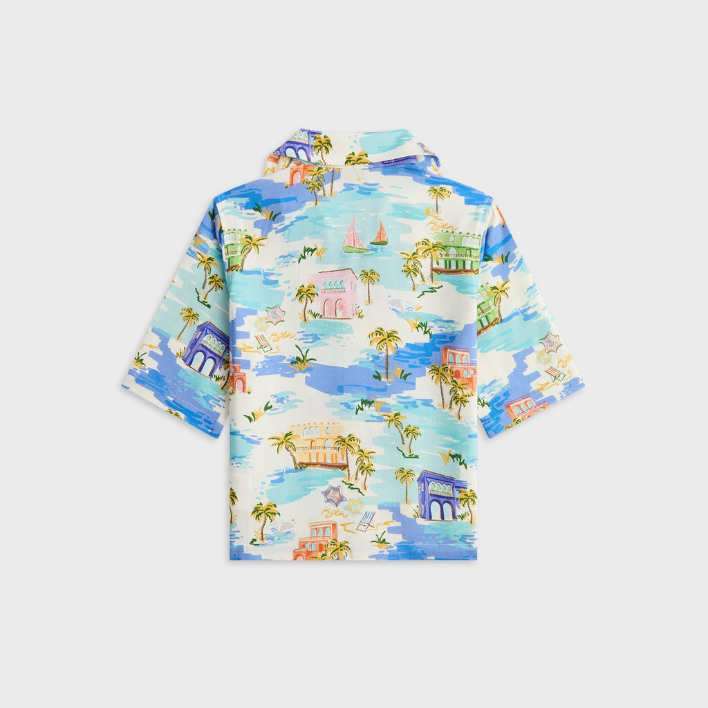 Kith Kids Scenic Thompson Camp Shirt - Silk