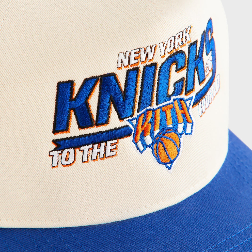 Kith & '47 for the New York Knicks 2026 Finals Hitch Snapback - Sandrift