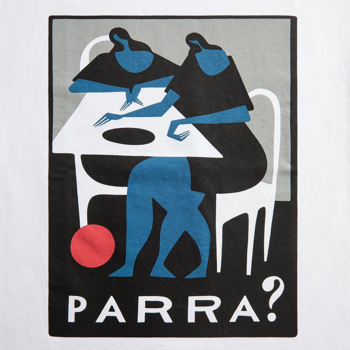 by Parra What Is This Tee - White