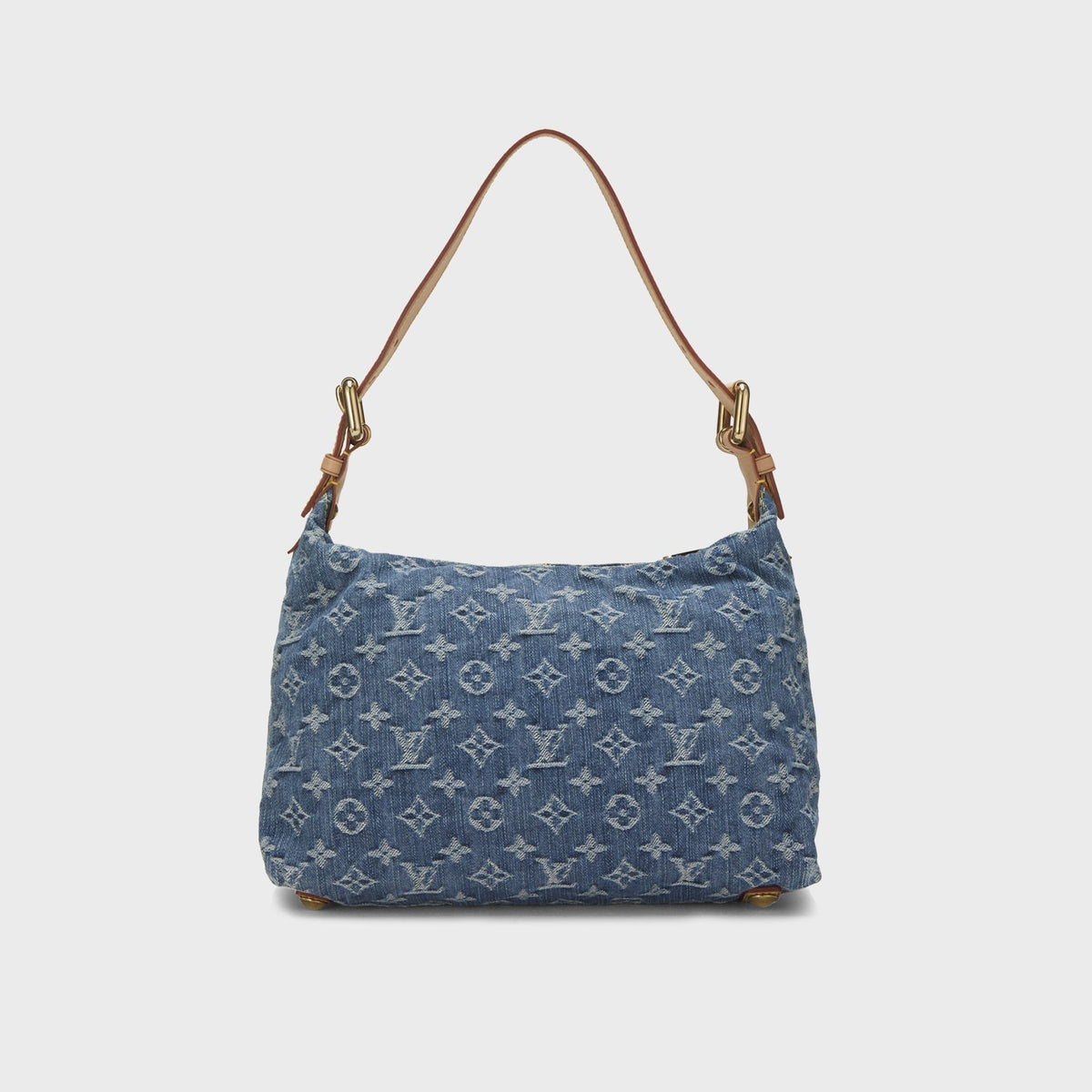WGACA Louis Vuitton Monogram Baggy PM Shoulder Bag - Denim