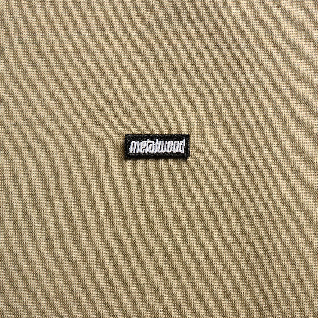 Metalwood Heavyweight Mini Metal Logo Tee - Tar